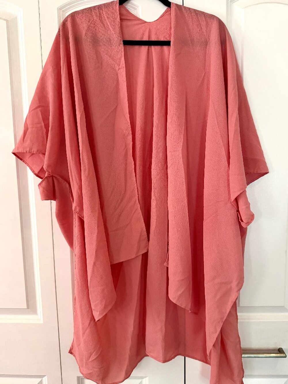 Pink Wrap Kimono Jacket | One Size